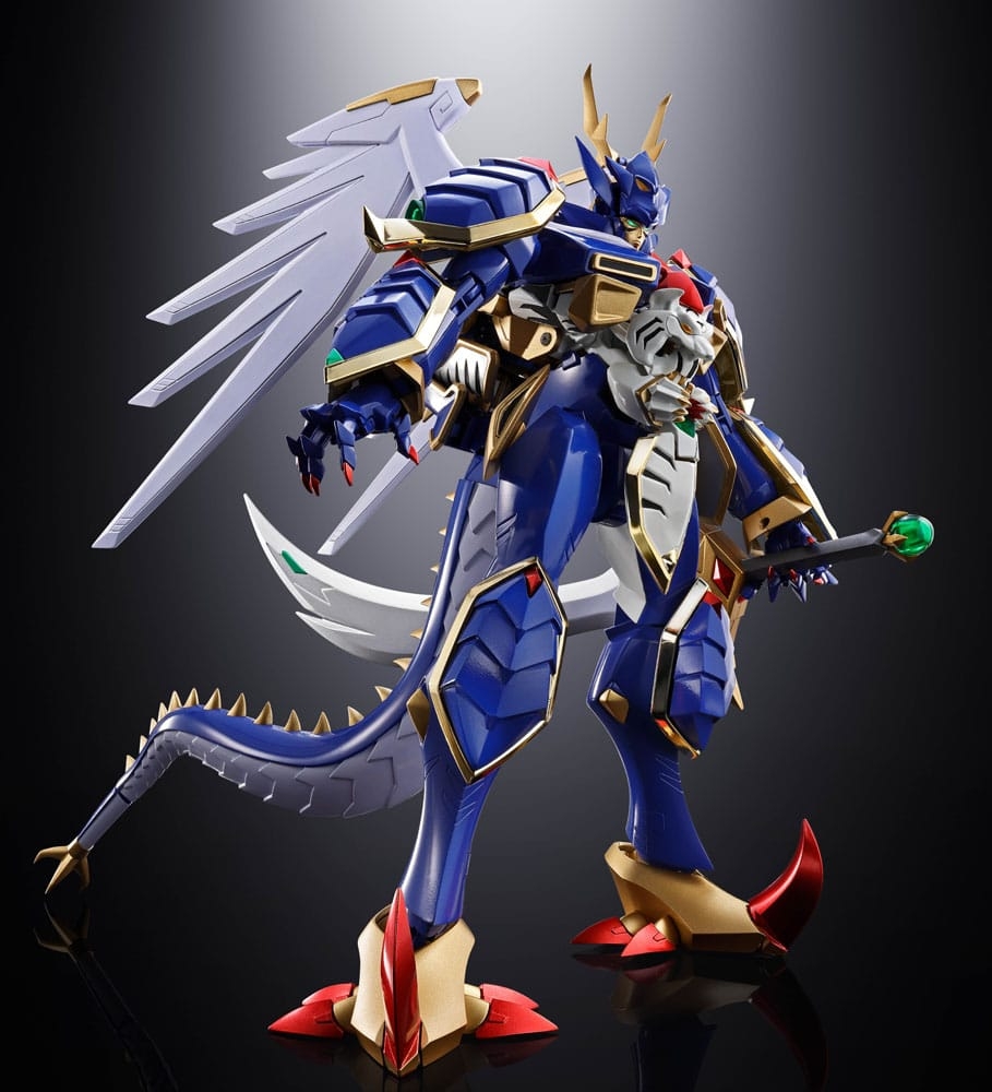 Ryuko-O et Koryu-O Soul of Chogokin par Bandai - figurines Super Robot Wars OG de 20 cm - Reference GX-119