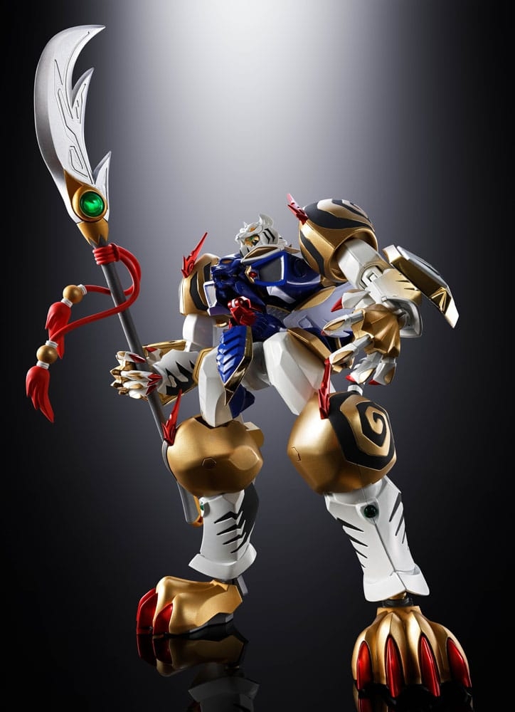 Ryuko-O et Koryu-O Soul of Chogokin par Bandai - figurines Super Robot Wars OG de 20 cm - Reference GX-119