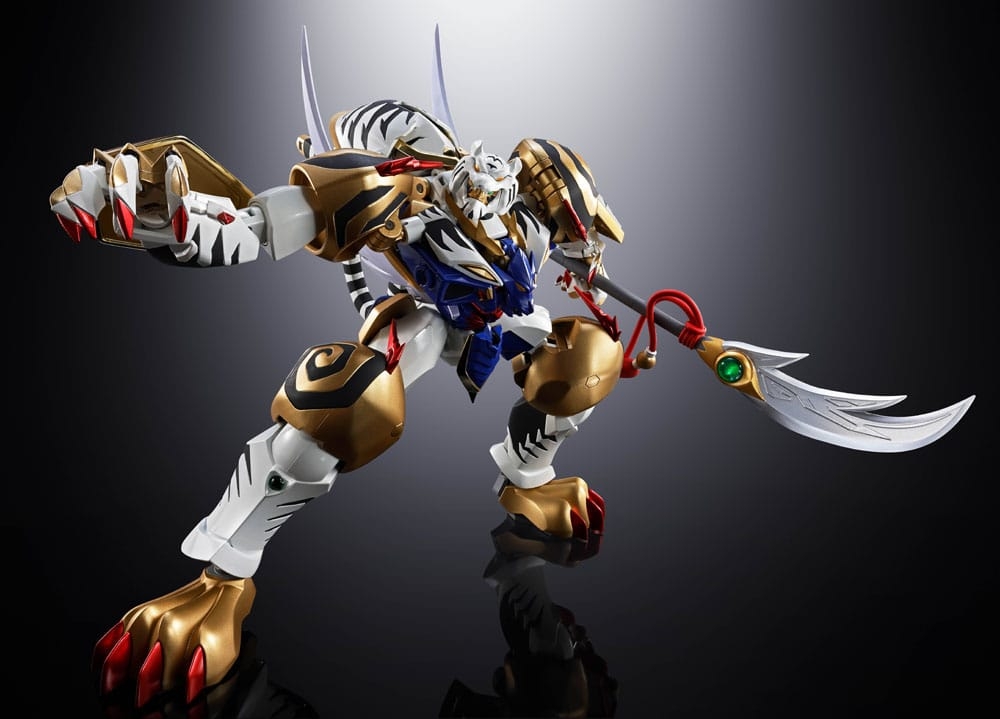 Ryuko-O et Koryu-O Soul of Chogokin par Bandai - figurines Super Robot Wars OG de 20 cm - Reference GX-119