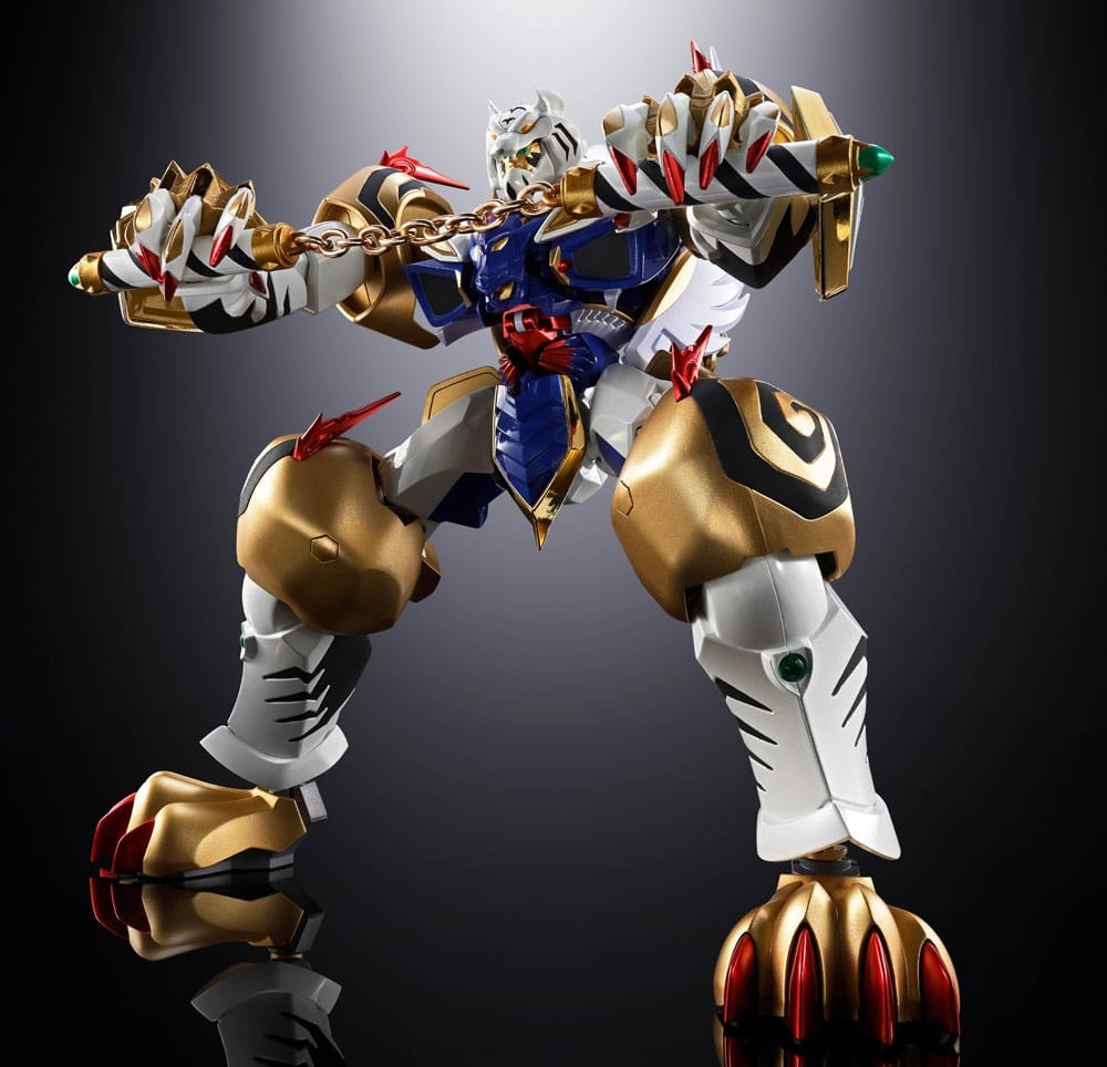 Ryuko-O et Koryu-O Soul of Chogokin par Bandai - figurines Super Robot Wars OG de 20 cm - Reference GX-119