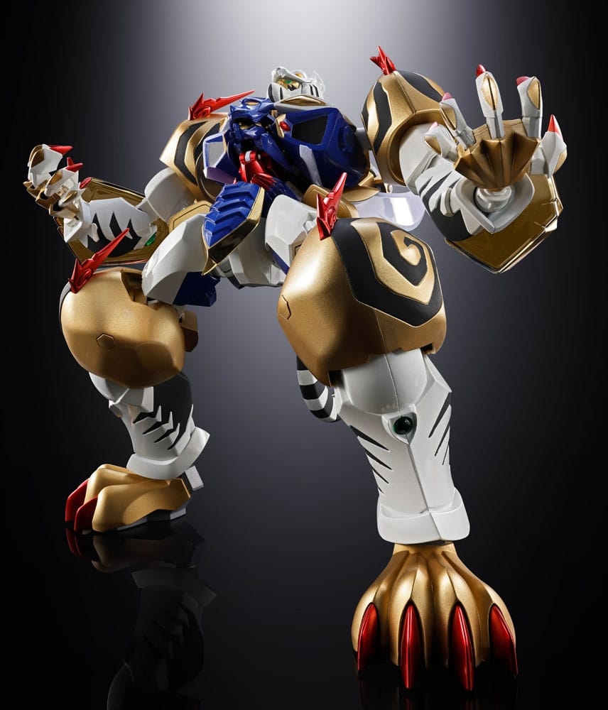 Ryuko-O et Koryu-O Soul of Chogokin par Bandai - figurines Super Robot Wars OG de 20 cm - Reference GX-119