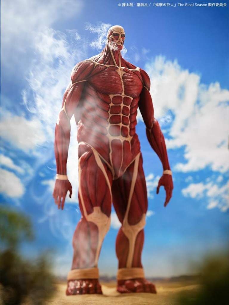 Titan Colossal Mega Sofvi par Kaiyodo - figurine L'Attaque Des Titans de 63 cm