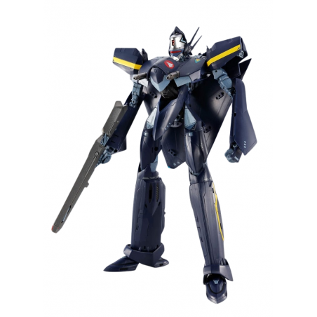 VF-17S Nightmare Stealthvalkyrie (Gamlin Kizaki use) DX Chogokin par Bandai - figurine Macross 7 de 25 cm VF-17S Nightmare Stealthvalkyrie (Gamlin Kizaki use) DX Chogokin par Bandai - figurine Macross 7 de 25 cm
