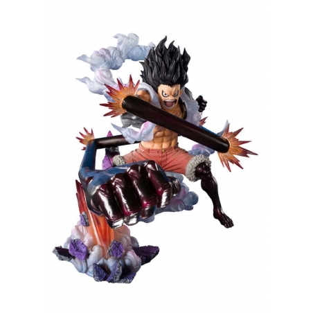 Monkey D Luffy (Gear 4 Snake Man King Cobra) Figuarts Zero Extra Battle by Bandai - One Piece 21 cm figure Monkey D Luffy (Gear 4 Snake Man King Cobra) Figuarts Zero Extra Battle by Bandai - One Piece 21 cm figure