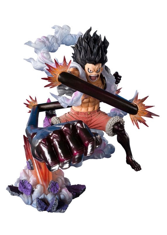 Monkey D Luffy (Gear 4 Snake Man King Cobra) Figuarts Zero Extra Battle par Bandai - figurine One Piece de 21 cm