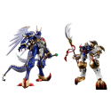 Ryuko-O et Koryu-O Soul of Chogokin par Bandai - figurines Super Robot Wars OG de 20 cm - Reference GX-119