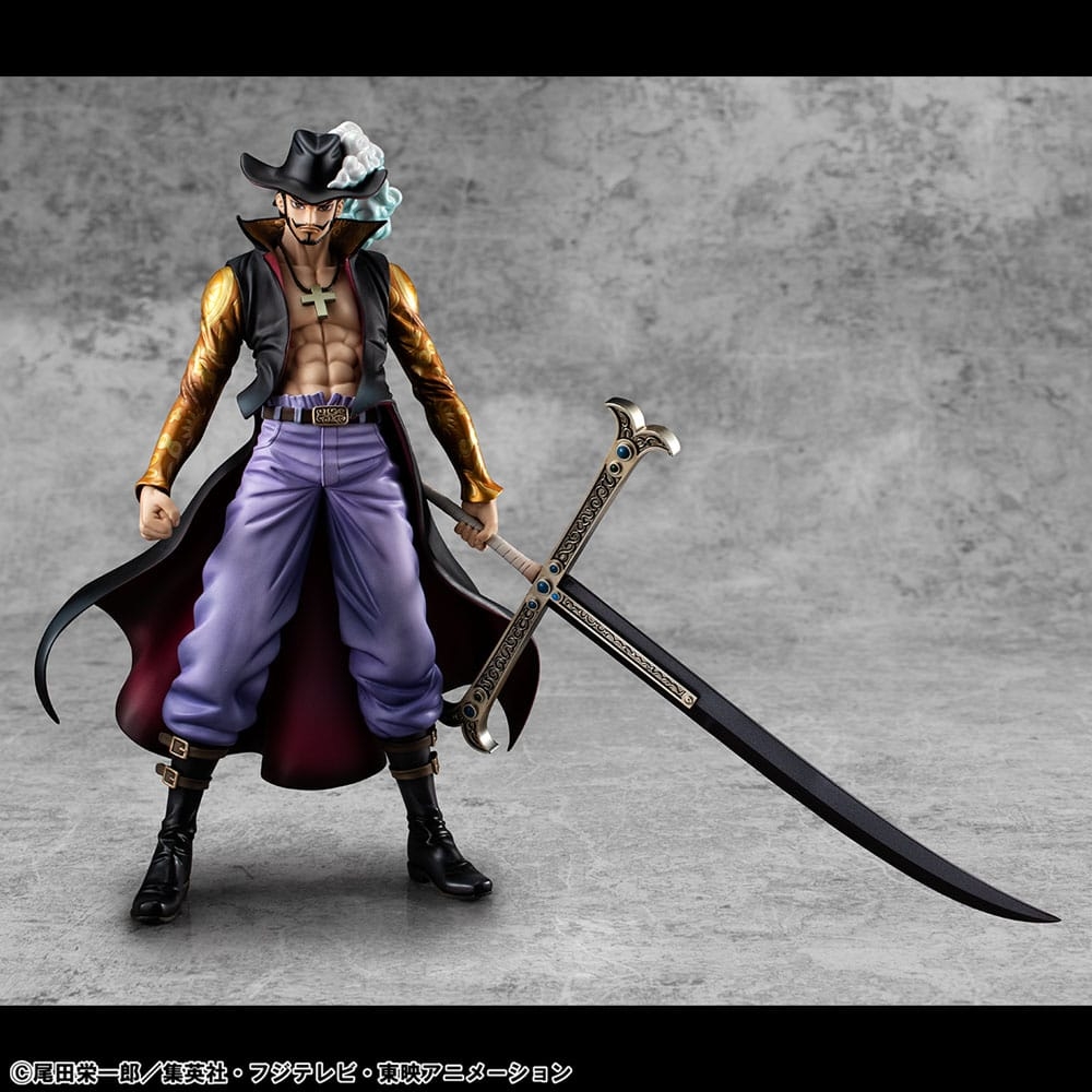 Dracule Mihawk Portrait of Pirates POP SA-Limited by Megahouse - One Piece 29 cm statue