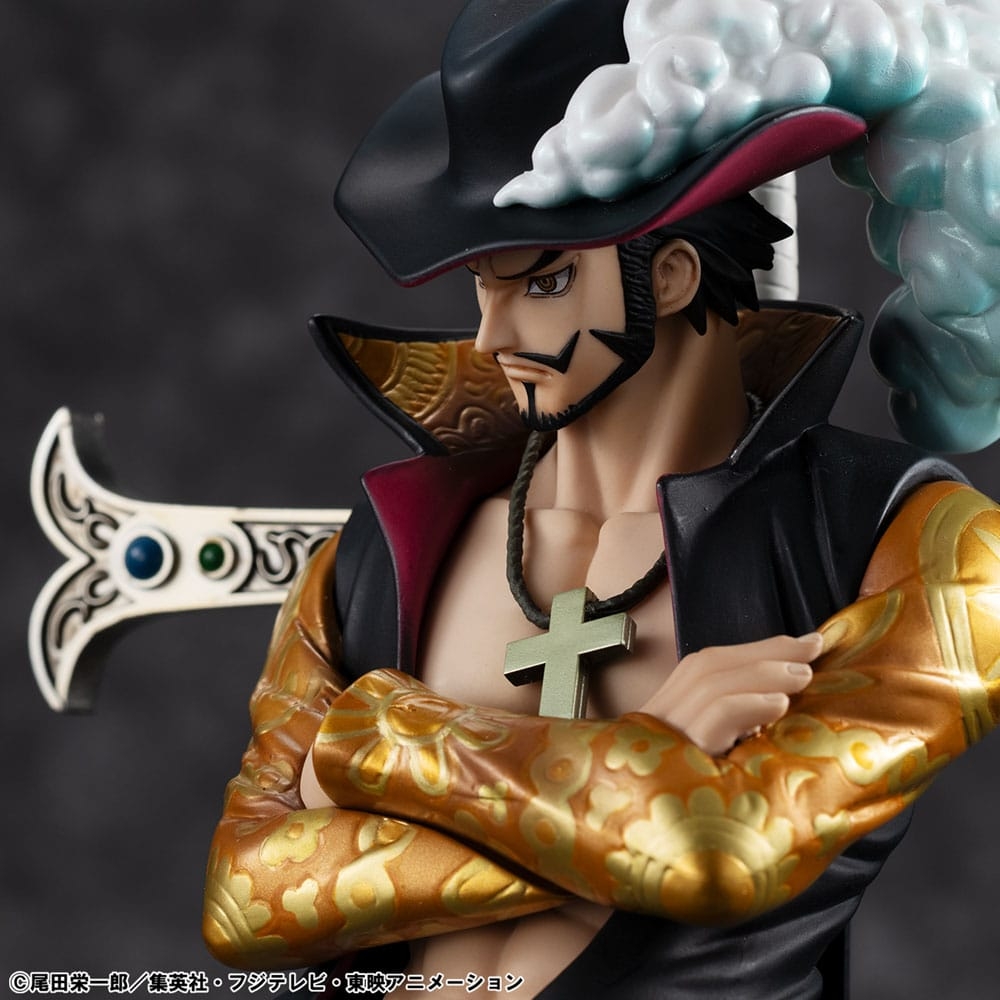 Dracule Mihawk Portrait of Pirates POP SA-Limited by Megahouse - One Piece 29 cm statue