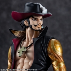 Dracule Mihawk Portrait of Pirates POP SA-Limited par Megahouse - statue One Piece de 29 cm