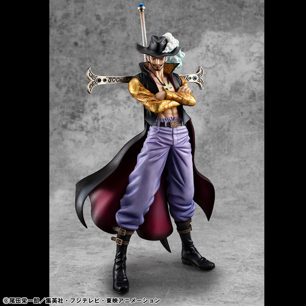 Dracule Mihawk Portrait of Pirates POP SA-Limited by Megahouse - One Piece 29 cm statue