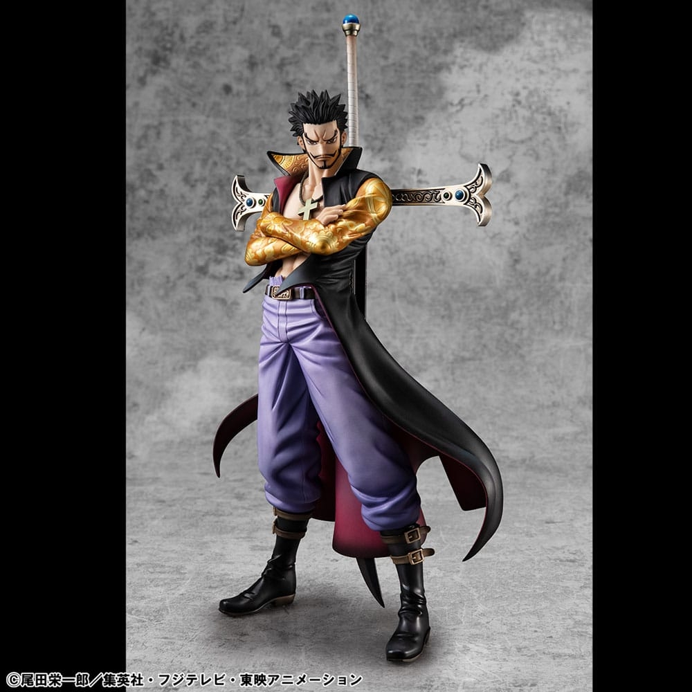 Dracule Mihawk Portrait of Pirates POP SA-Limited by Megahouse - One Piece 29 cm statue
