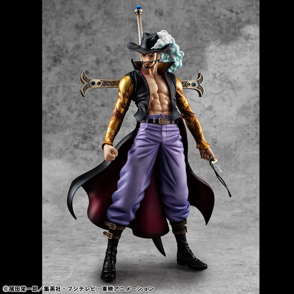 Dracule Mihawk Portrait of Pirates POP SA-Limited by Megahouse - One Piece 29 cm statue