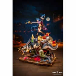 Jinx and Warwick van Pure Arts - 2XKO - League Of Legends 1/10 schaal diorama
