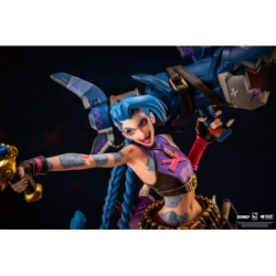 Jinx and Warwick van Pure Arts - 2XKO - League Of Legends 1/10 schaal diorama