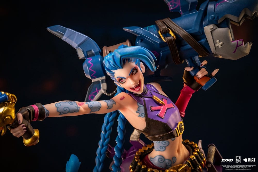 Jinx and Warwick by Pure Arts - 2XKO - League Of Legends 1/10 scale diorama