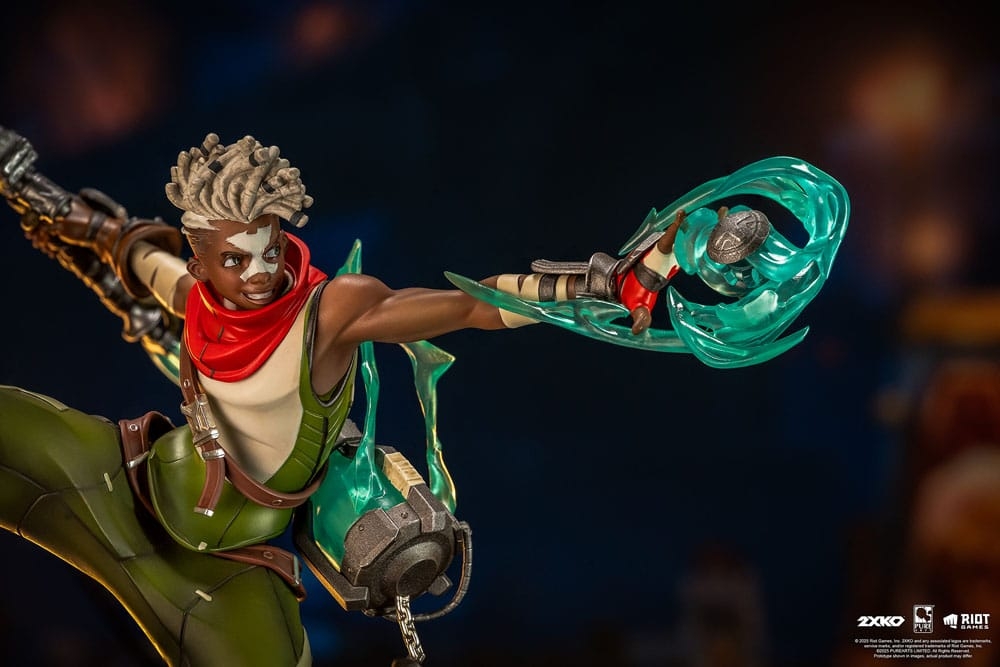 Ekko and Ahri by Pure Arts - 2XKO - League Of Legends 1/10 scale diorama