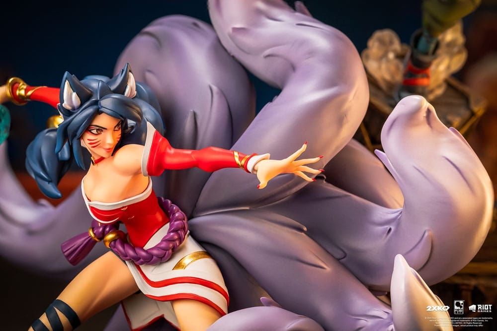 Ekko and Ahri by Pure Arts - 2XKO - League Of Legends 1/10 scale diorama