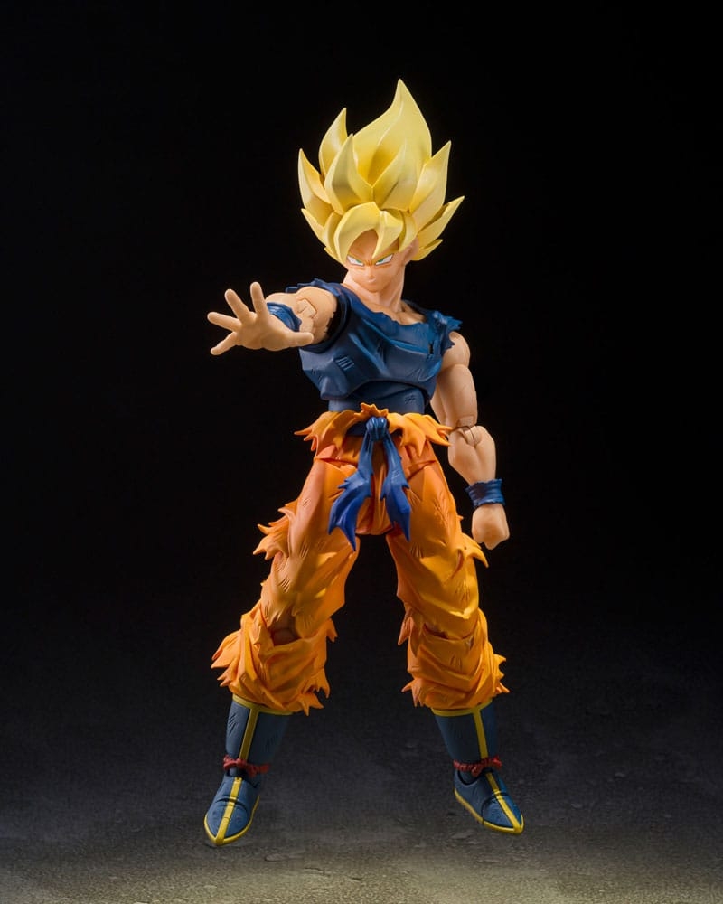 Super Saiyan Son Goku (Fighter Of Rage) SH Figuarts by Bandai Tamashii Nations - Dragon Ball Z 14 cm action figure
