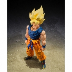 Super Saiyan Son Goku (Fighter Of Rage) SH Figuarts van Bandai Tamashii Nations - Dragon Ball Z 14 cm actiefiguur