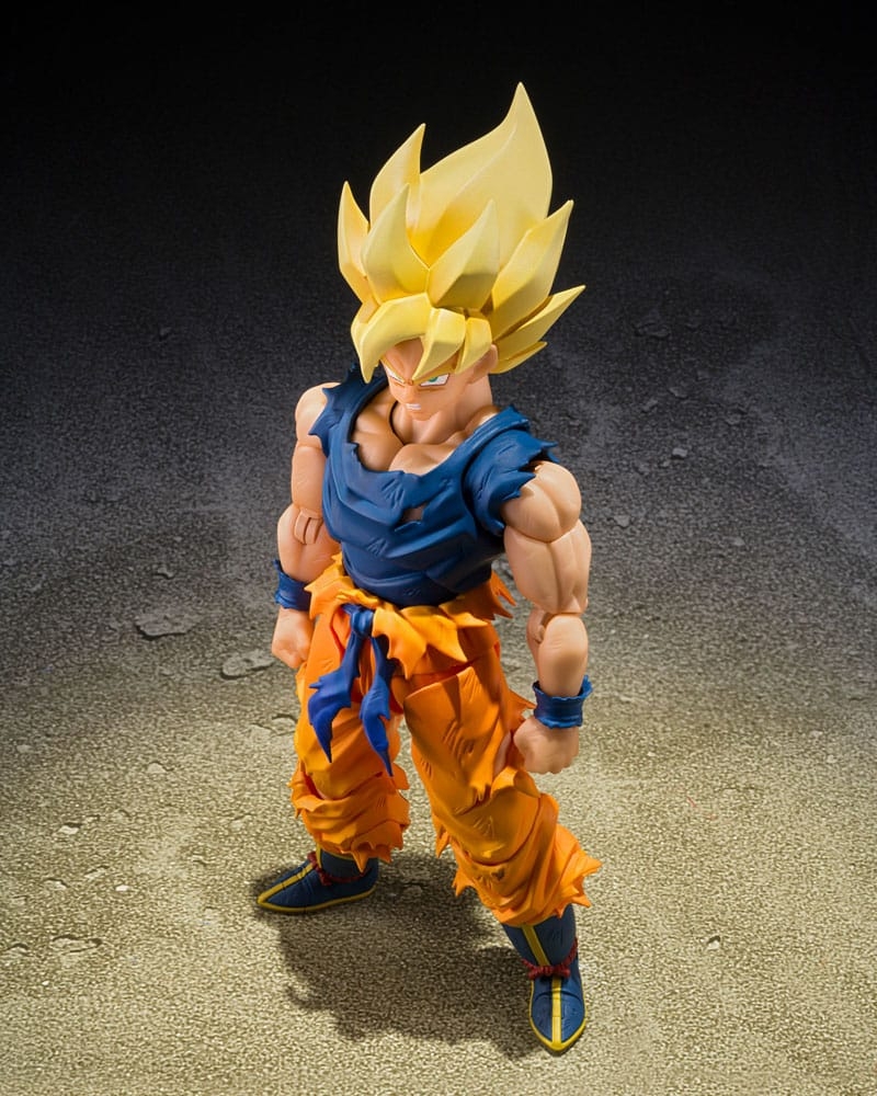 Super Saiyan Son Goku (Fighter Of Rage) SH Figuarts by Bandai Tamashii Nations - Dragon Ball Z 14 cm action figure