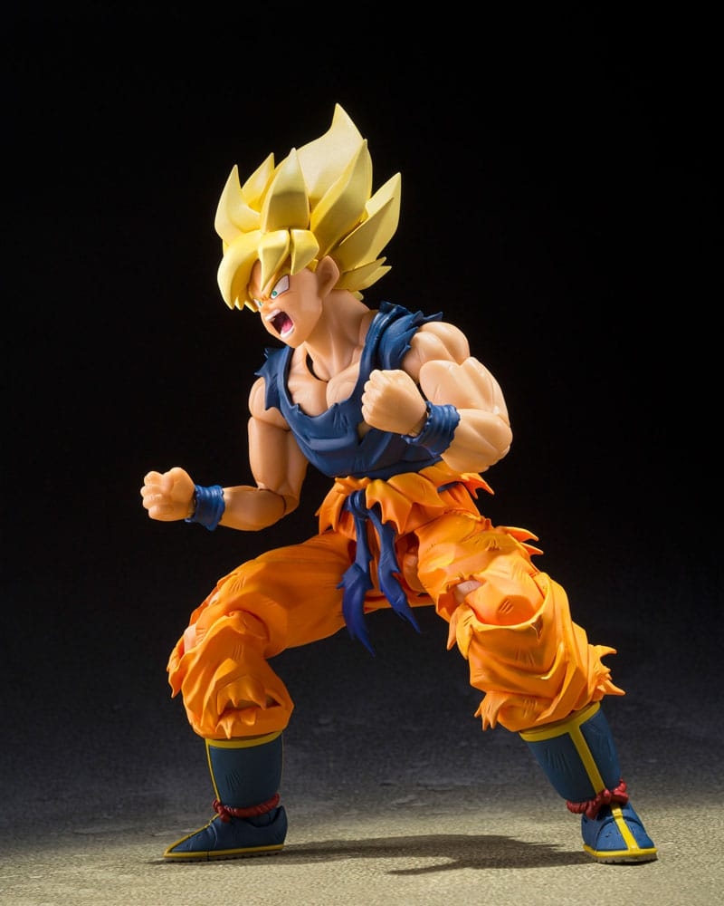Super Saiyan Son Goku (Fighter Of Rage) SH Figuarts by Bandai Tamashii Nations - Dragon Ball Z 14 cm action figure