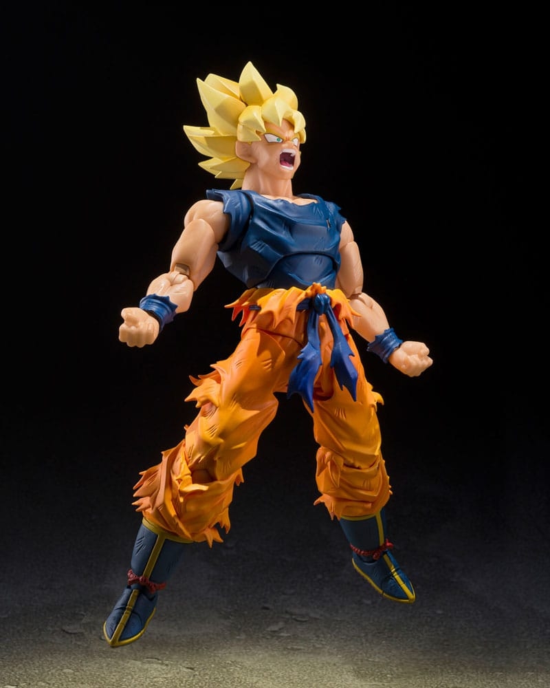 Super Saiyan Son Goku (Fighter Of Rage) SH Figuarts by Bandai Tamashii Nations - Dragon Ball Z 14 cm action figure