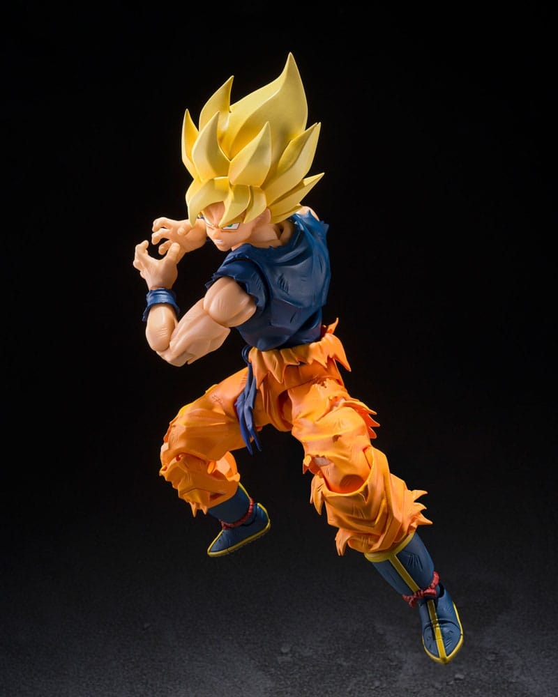 Super Saiyan Son Goku (Fighter Of Rage) SH Figuarts by Bandai Tamashii Nations - Dragon Ball Z 14 cm action figure