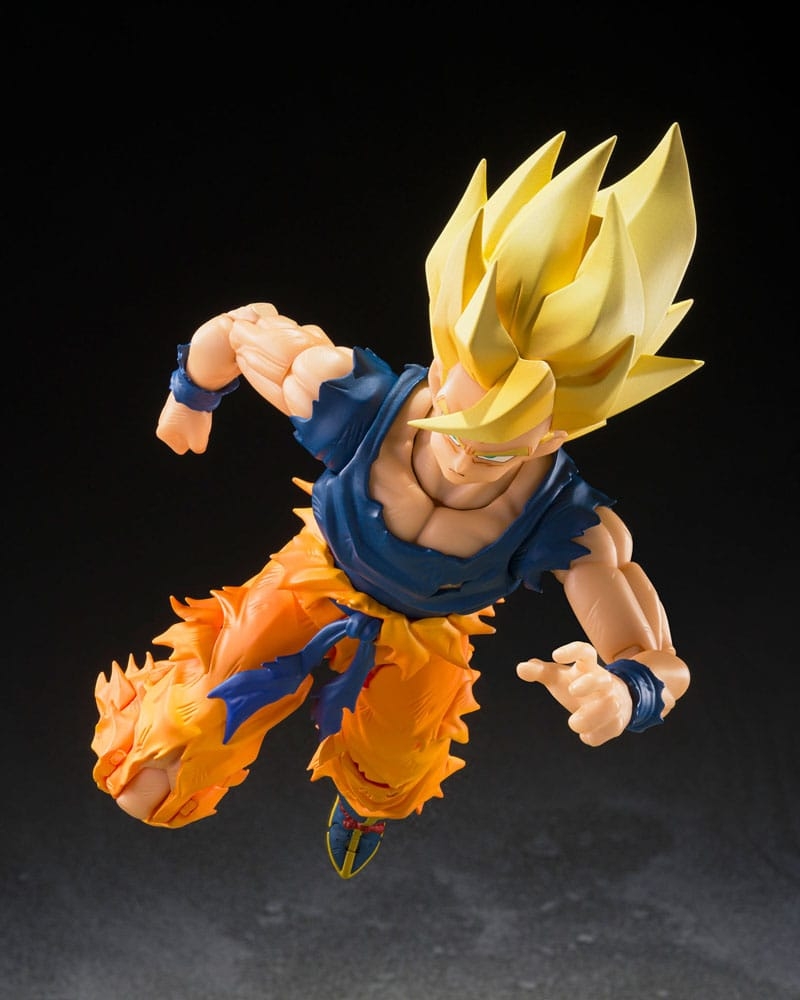 Super Saiyan Son Goku (Fighter Of Rage) SH Figuarts by Bandai Tamashii Nations - Dragon Ball Z 14 cm action figure