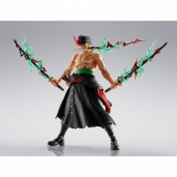 Zoro (King Of Hell) SH Figuarts van Bandai Tamashii Nations - One Piece 15 cm actiefiguur
