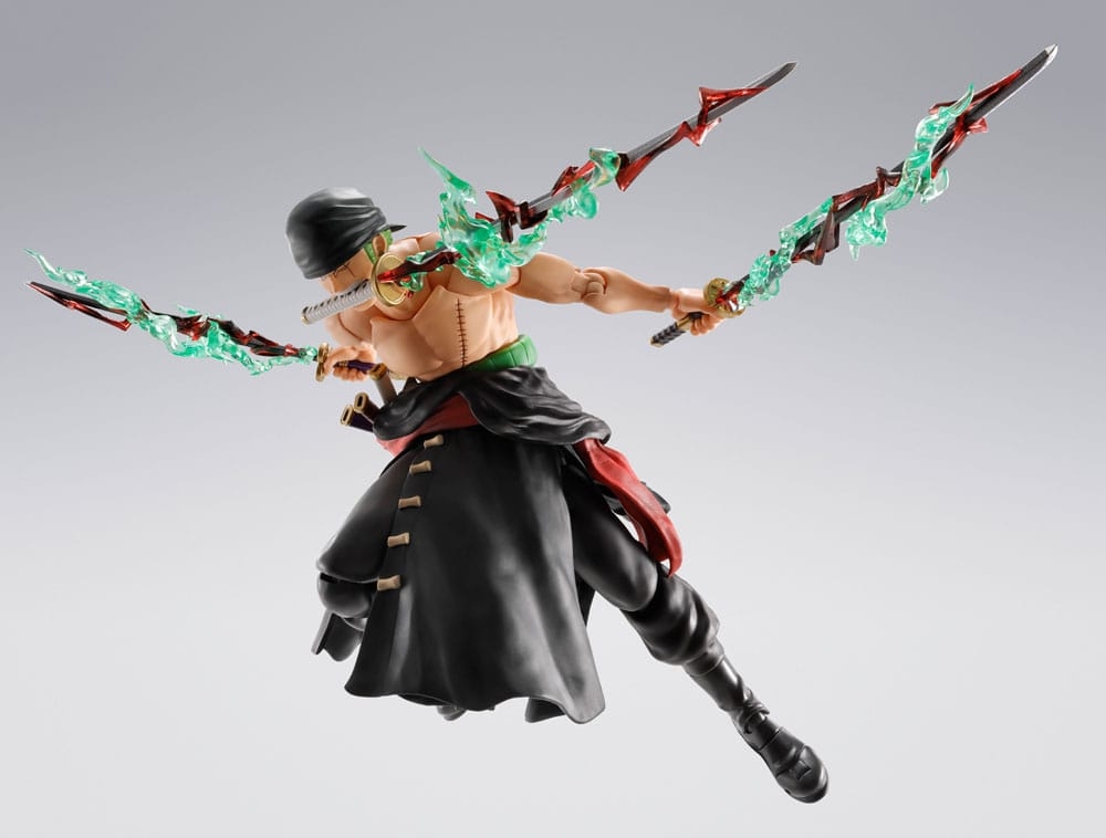 Zoro (King Of Hell) SH Figuarts par Bandai Tamashii Nations - figurine One Piece de 15 cm