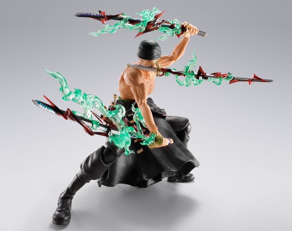 Zoro (King Of Hell) SH Figuarts par Bandai Tamashii Nations - figurine One Piece de 15 cm