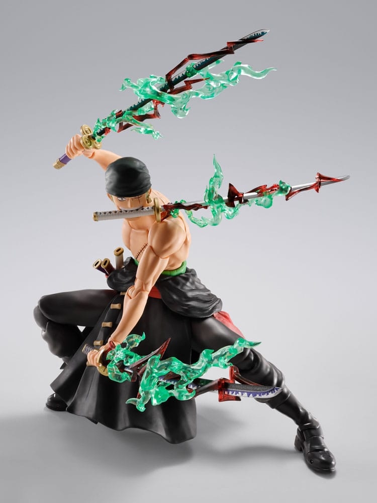 Zoro (King Of Hell) SH Figuarts par Bandai Tamashii Nations - figurine One Piece de 15 cm