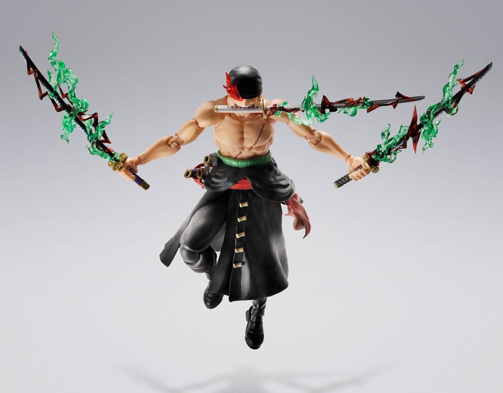 Zoro (King Of Hell) SH Figuarts par Bandai Tamashii Nations - figurine One Piece de 15 cm