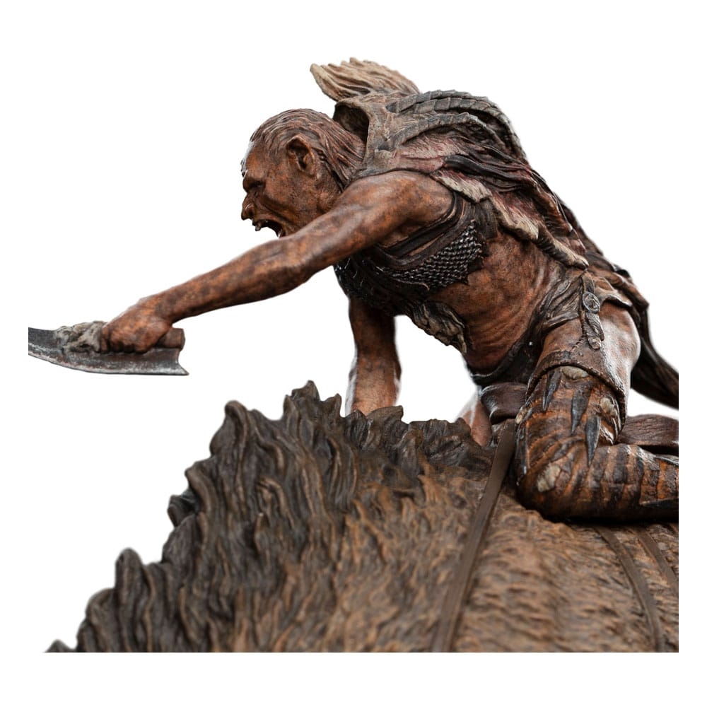 Sharkû on Warg by Weta - The Lord Of The Rings 18 cm figure