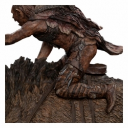 Sharkû on Warg par Weta - figurine Le Seigneur Des Anneaux de 18 cm