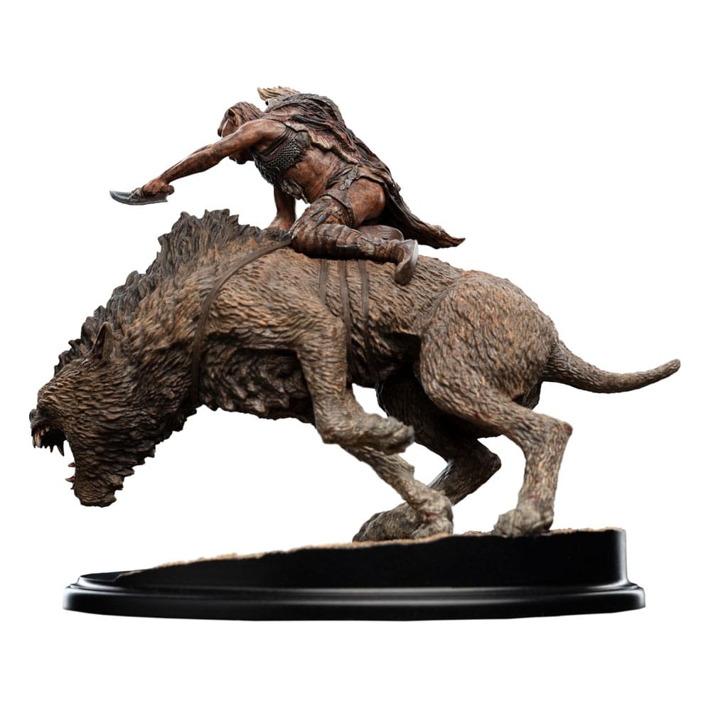 Sharkû on Warg by Weta - The Lord Of The Rings 18 cm figure