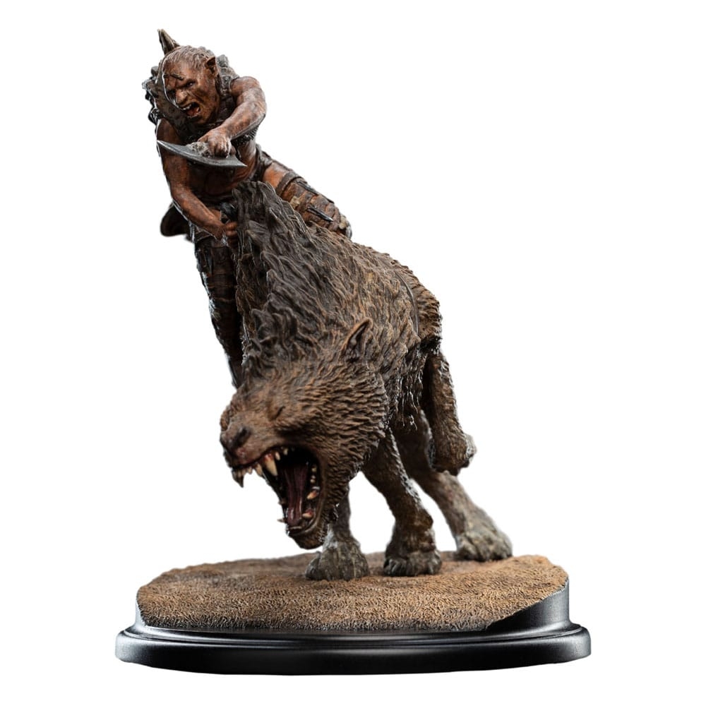 Sharkû on Warg by Weta - The Lord Of The Rings 18 cm figure