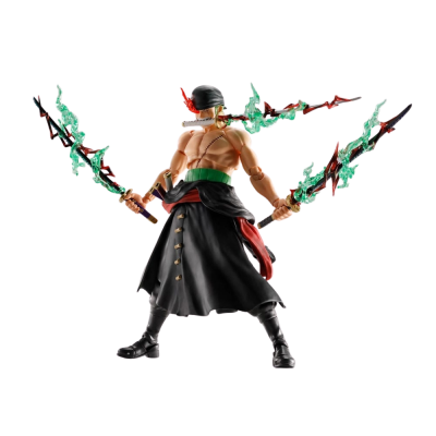 Zoro (King Of Hell) SH Figuarts by Bandai Tamashii Nations - One Piece 15 cm action figure Zoro (King Of Hell) SH Figuarts by Bandai Tamashii Nations - One Piece 15 cm action figure