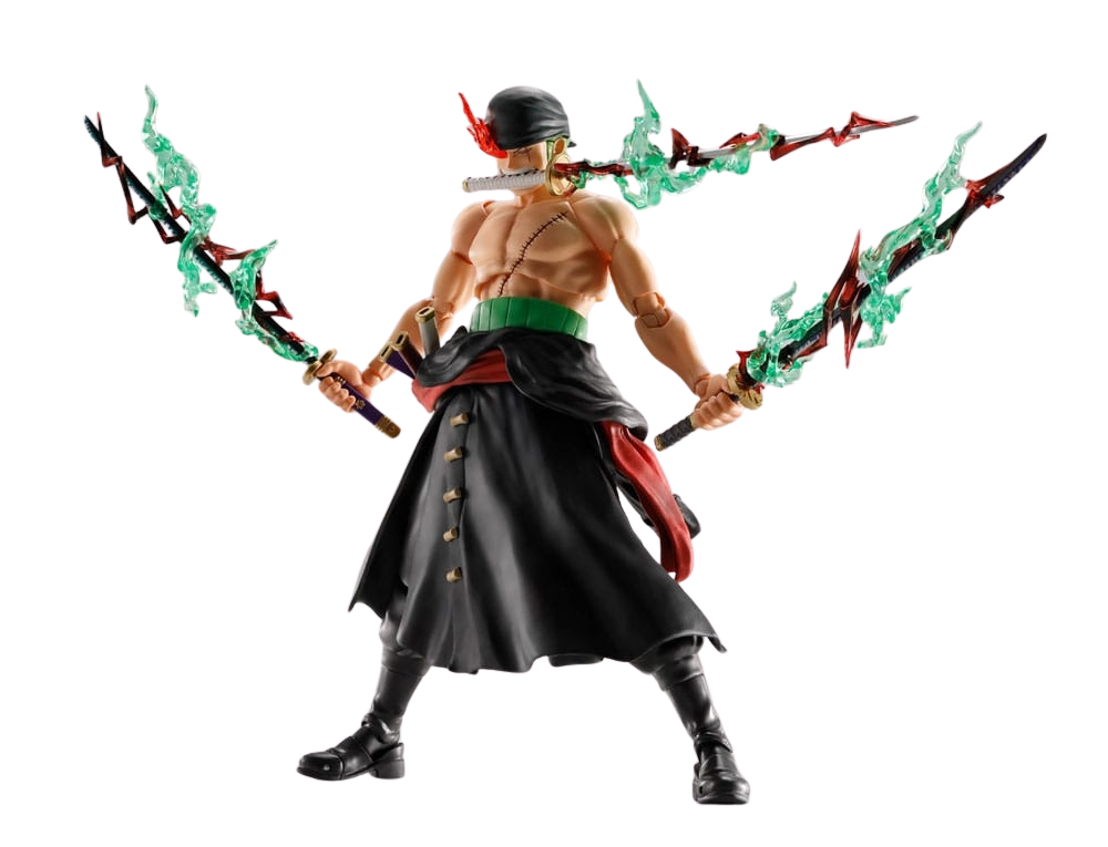 Zoro (King Of Hell) SH Figuarts par Bandai Tamashii Nations - figurine One Piece de 15 cm