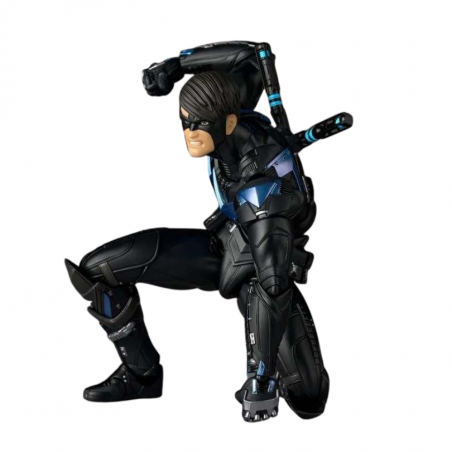 Nightwing Revoltech Amazing Yamaguchi par Kaiyodo - figurine Batman Arkham Knight de 17 cm