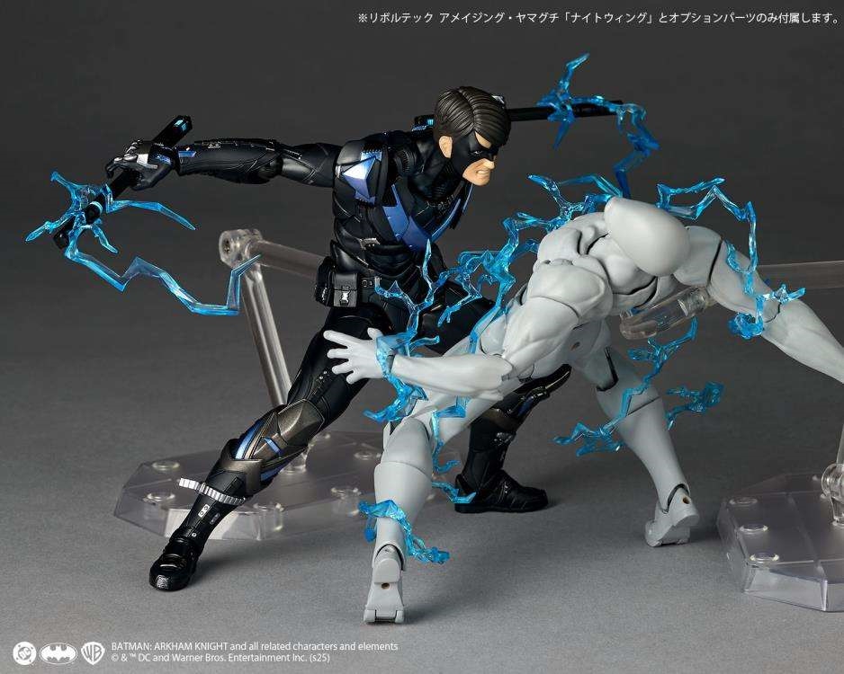 Nightwing Revoltech Amazing Yamaguchi by Kaiyodo - Batman Arkham Knight 17 cm action figure