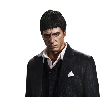 Tony Montana Blitzway sculpted hair 1/4 statue (Scarface) Tony Montana Blitzway sculpted hair 1/4 statue (Scarface)