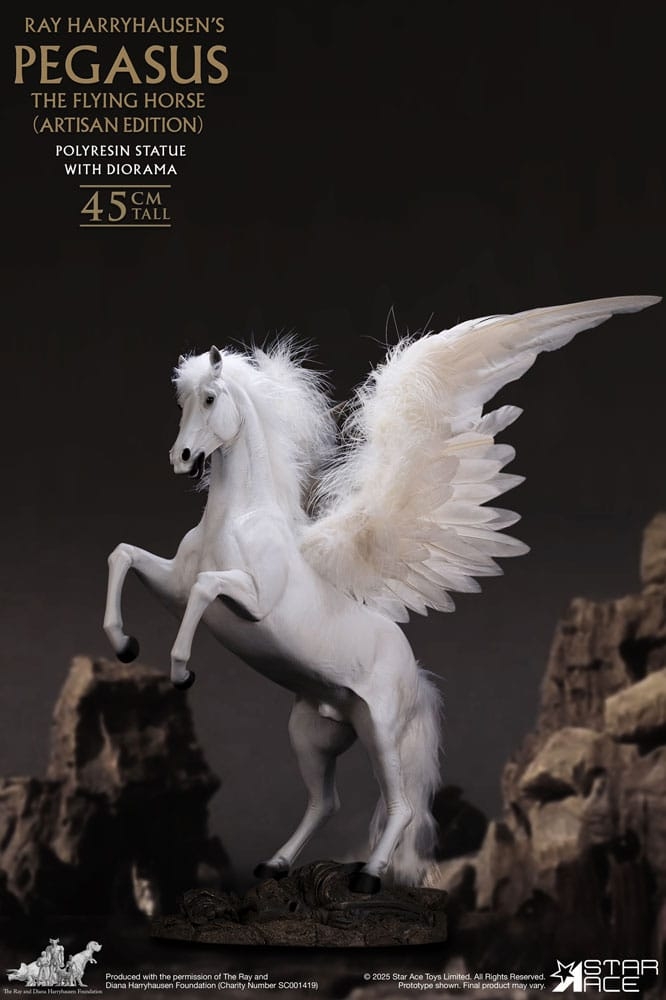Pegasus (The Flying Horse) by Star Ace Toys Artisan Edition version - Clash Of The Titans 1/6 scale figure