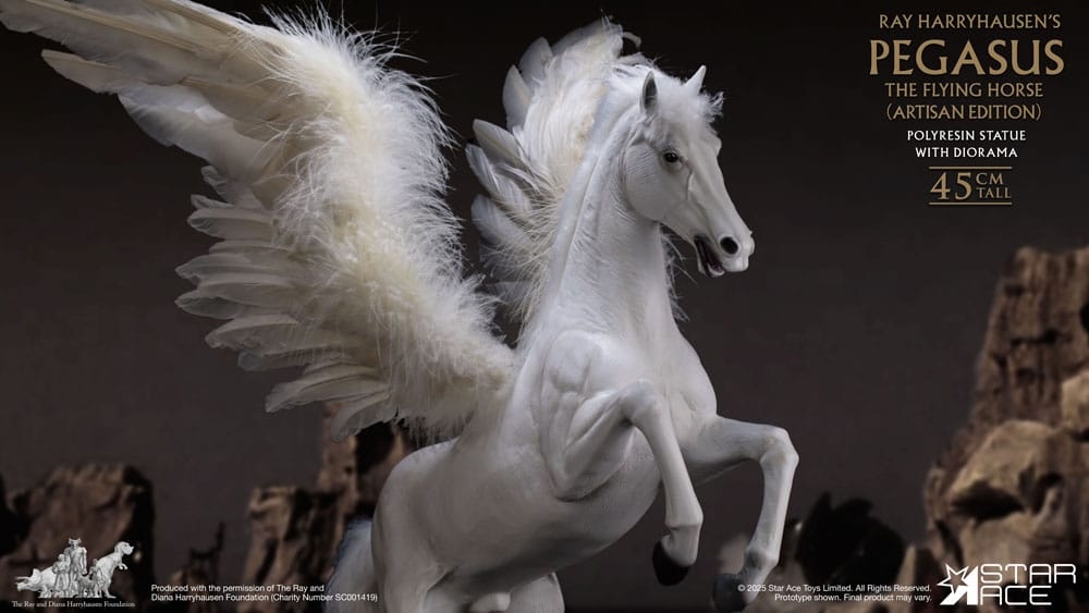 Pegasus (The Flying Horse) by Star Ace Toys Artisan Edition version - Clash Of The Titans 1/6 scale figure