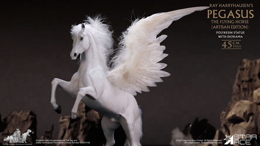 Pegasus (The Flying Horse) by Star Ace Toys Artisan Edition version - Clash Of The Titans 1/6 scale figure