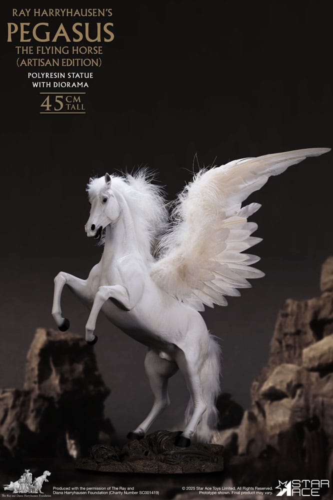 Pegasus (The Flying Horse) by Star Ace Toys Artisan Edition version - Clash Of The Titans 1/6 scale figure
