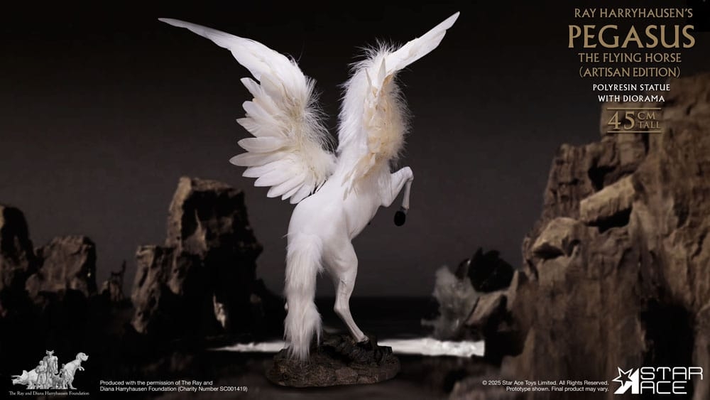 Pegasus (The Flying Horse) by Star Ace Toys Artisan Edition version - Clash Of The Titans 1/6 scale figure