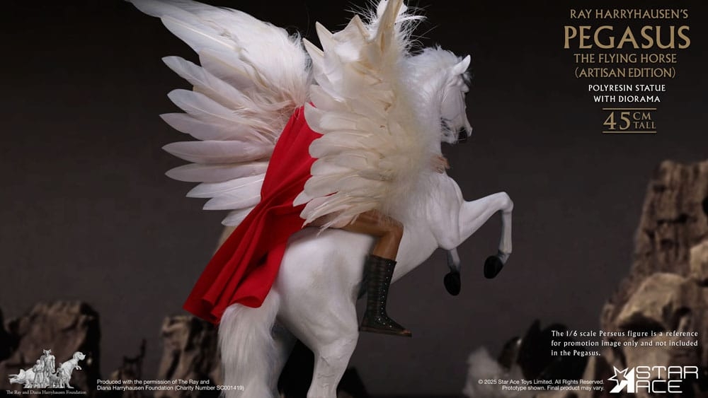 Pegasus (The Flying Horse) by Star Ace Toys Artisan Edition version - Clash Of The Titans 1/6 scale figure