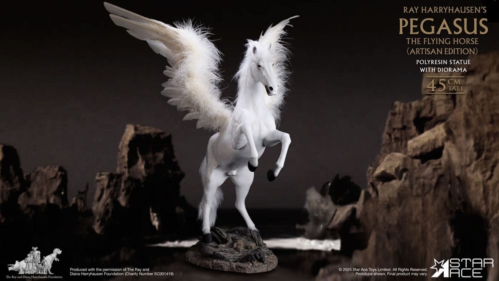 Pegasus (The Flying Horse) by Star Ace Toys Artisan Edition version - Clash Of The Titans 1/6 scale figure