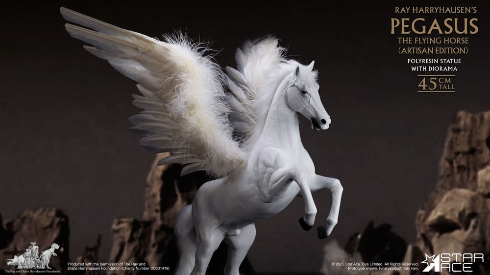 Pegasus (The Flying Horse) by Star Ace Toys Artisan Edition version - Clash Of The Titans 1/6 scale figure